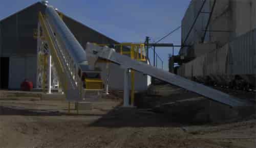 Frac Sand Unloading and Storage